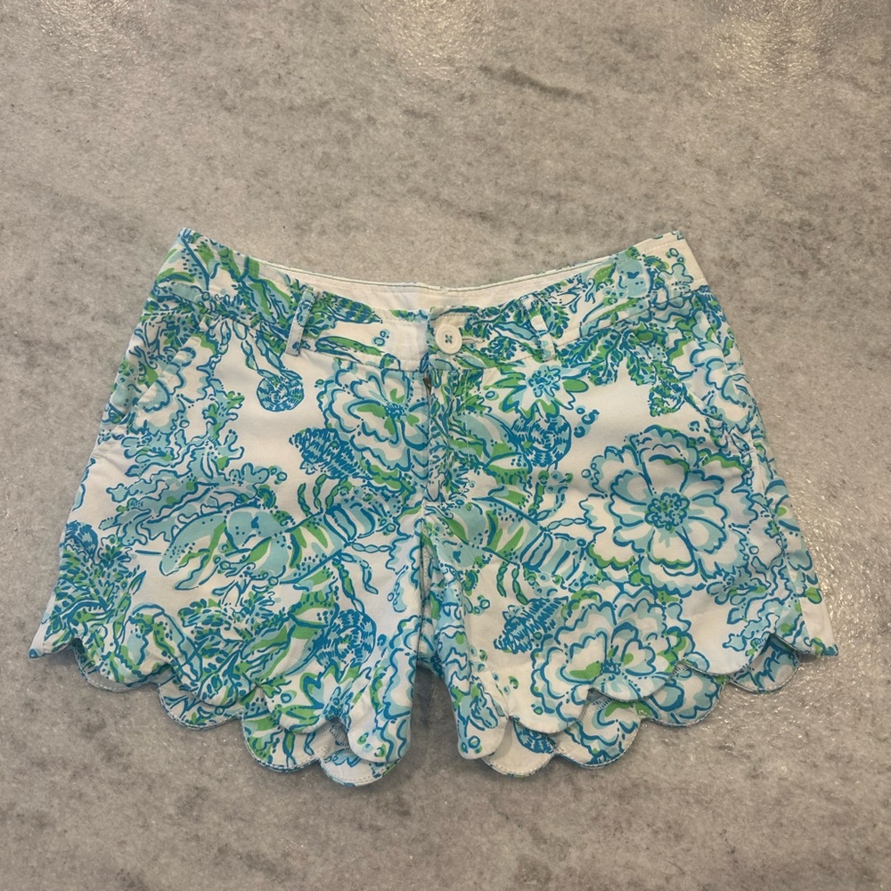 Lilly Pulitzer Buttercup Shorts size 00